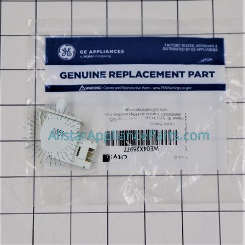 Genuine OEM GE Dryer Door Hinge - Part WE01X25317