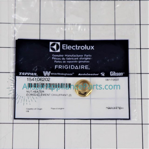 Frigidaire Dishwasher Heating Element Nut 154106202
