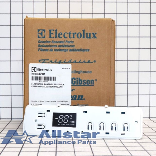 Frigidaire Refrigerator Display Control Board 297326501