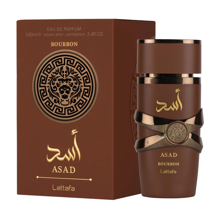 Lattafa Asad Bourbon EDP 3.4 oz | Lago Discount