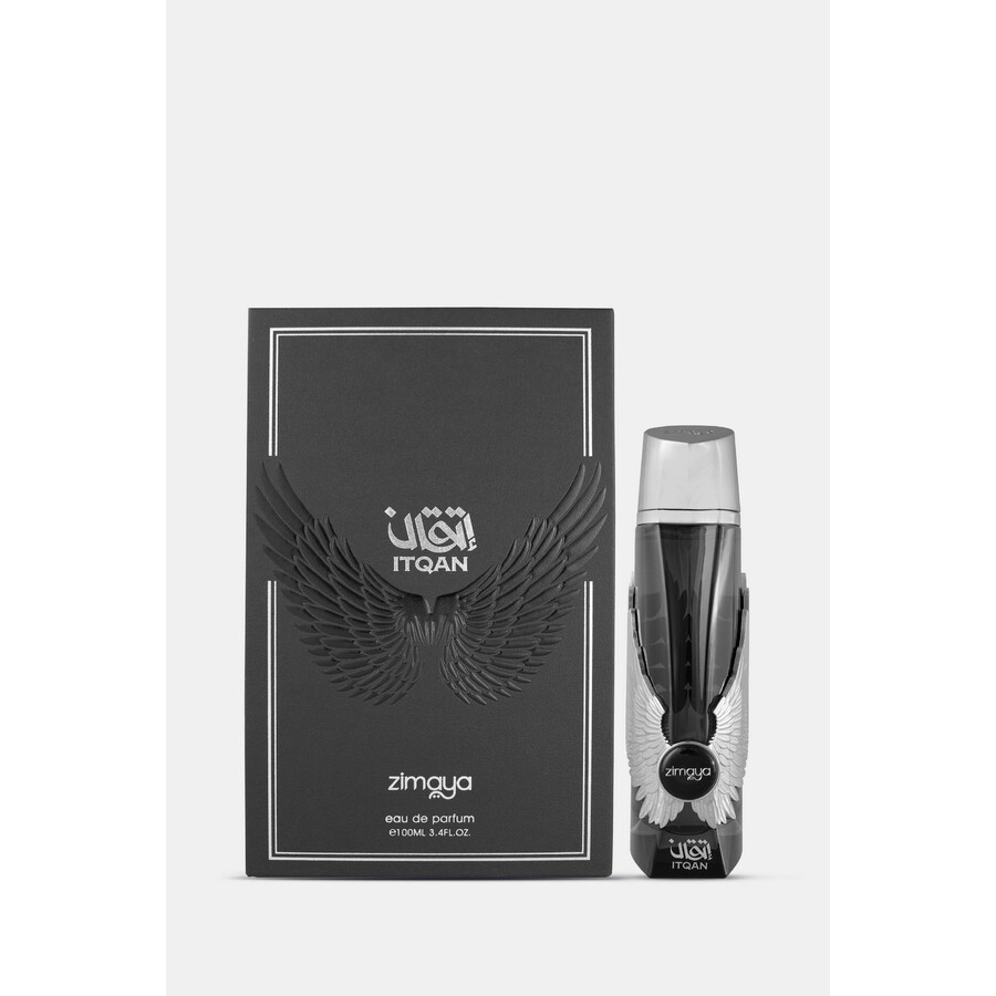 Zimaya Itqan Noir Eau de Parfum – Unisex Citrus Woody Fragrance 3.4 oz