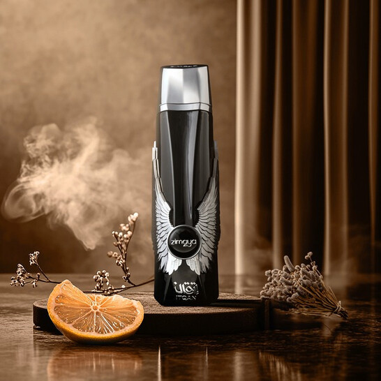 Zimaya Itqan Noir Eau de Parfum – Unisex Citrus Woody Fragrance 3.4 oz