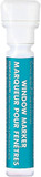 White window marker 0.84 fl oz for car windows, mirrors, and glass art
