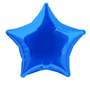 Royal Blue Star Shaped Foil Mylar Balloon, 20in