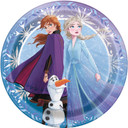 Small round character plate for kids parties