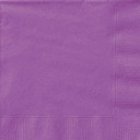 Pretty Purple Napkins 20 ct 6.5 " x 6.5 "
