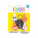 Sports-themed whistles 4 ct