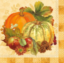 Autumn Pumpkin Napkins in Watercolor 16 ct. 2 ply