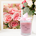 Dozen Roses, Ana's Soy Scents 11oz Candle With Sheer Bag