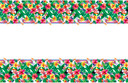 Palm Tropical Luau Rectangular Plastic TableCover 54"x84"