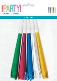 Foil Party Horns 5ct