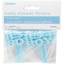 Baby Shower Favors ''It's a Boy'' Cake Picks