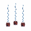 Spider-Man hanging swirl decorations 3ct 26in