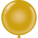 Tuftex 17in. Pearlized Gold Latex Balloons (50ct)