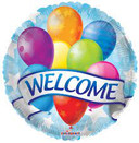 Welcome Banner & Balloons Balloon 18''