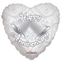 Anniversary Bells Foil Balloon 18''
