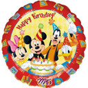 Mickey and Friends Happy Birthday 18'' Foil Balloon