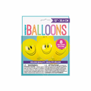Yellow Smiley Face Latex Balloons 12 in – 8ct
