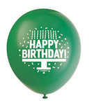 Colorful Celebration: Latex Balloons - 12 inch (8ct) - Bring Your Party to Life