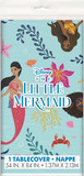 Undersea Splendor: The Little Mermaid Plastic Tablecover - 54 inch x 84 inch - Set the Stage for a Magical Celebration