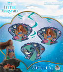 Undersea Enchantment: The Little Mermaid 3 Hanging Decorations - Transform Your Party with Ariel and Friends
