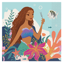 the little mermaid large paper napkins 16-count
