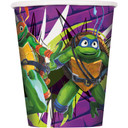 Power-Up Your Party: Ninja Turtles Paper Cups - 9 oz (8ct) - Drink in Turtle Awesomeness