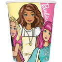 Barbie-Themed Refreshments: Barbie Paper Cups - 9 oz (8ct) - Drink with Fashionable Flair