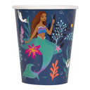 Party Like Ariel: The Little Mermaid Paper Cups - 9 oz (8ct) - Enjoy Underwater Adventures with Every Sip