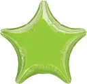 18'' Bulk Star Lime Green Foil Balloons: Add a Zesty Pop to Your Celebrations!