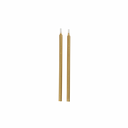Elegant gold birthday cake candles