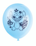 Lilo & Stitch Balloons - 8 Count, 12 inches