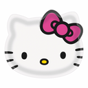 Hello Kitty shaped paper party plate