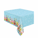 Table cover featuring SpongeBob artwork