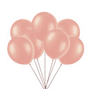 Rose Gold Pearlized Balloon bundle of 12