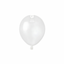 white metallic latex balloon #081 with soft shine