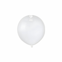 pack of white latex balloons #001