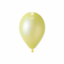 neon yellow latex balloon #087 with bright vivid color