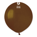 Gemar 12" Brown Latex Balloons (50-Pack) – Biodegradable Balloons for Rustic, Autumn & Neutral-Themed Decor
