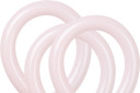T260 Pastel Pink Twisting Balloons – 50 Pack (Beads Up) Professional Latex Balloons for Sculpting and Party Decorations