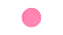 Hot Pink Paper Plate Round Small