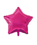 16-inch magenta star-shaped foil balloon for birthday parties and festive events 16-inch magenta star-shaped foil balloon for birthday parties and festive events