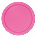Hot pink party plate
