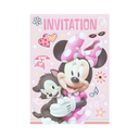 Minnie Mouse invitations 8 ct (4 x 6 in) for kids’ party