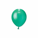 metallic green latex balloon #055 with reflective shine