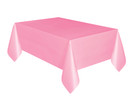 Lovely Pink Plastic Tablecover Rectangle 54" x 108"