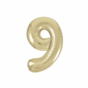 Elegant gold balloon for milestone birthday decoration