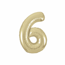 Metallic gold balloon for celebration setup