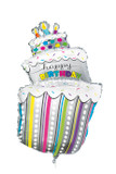 Happy Birthday Cake Balloon 40" (104 cm)