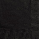 Black Small Paper Napkins 20 ct